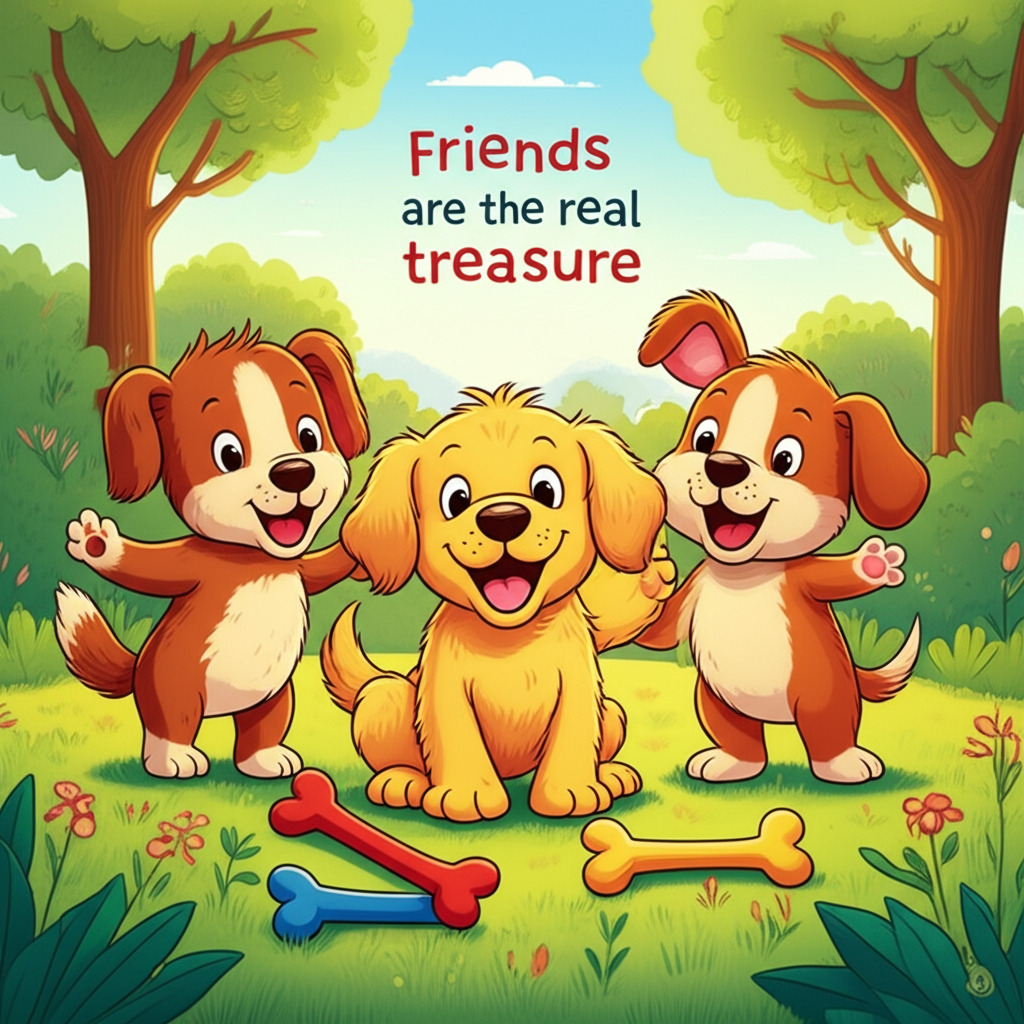 Friends are the real treasure